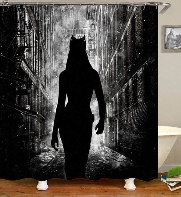 Super Heroes shower curtains - Teeznmo