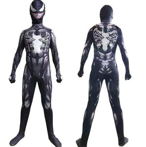 Spiderman Venom Kids Jumpsuit Costume