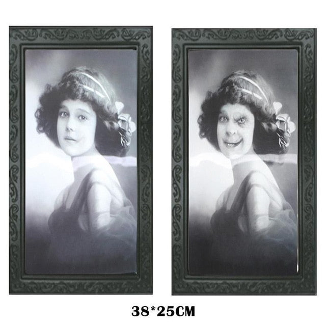 3D Horror Ghost Photo Frames