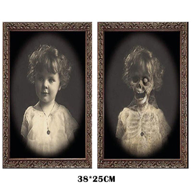 3D Horror Ghost Photo Frames