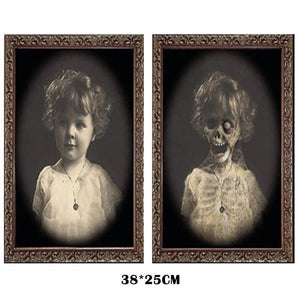 3D Horror Ghost Photo Frames