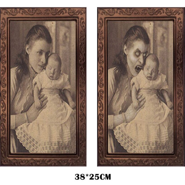 3D Horror Ghost Photo Frames