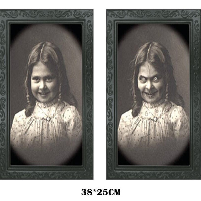 3D Horror Ghost Photo Frames
