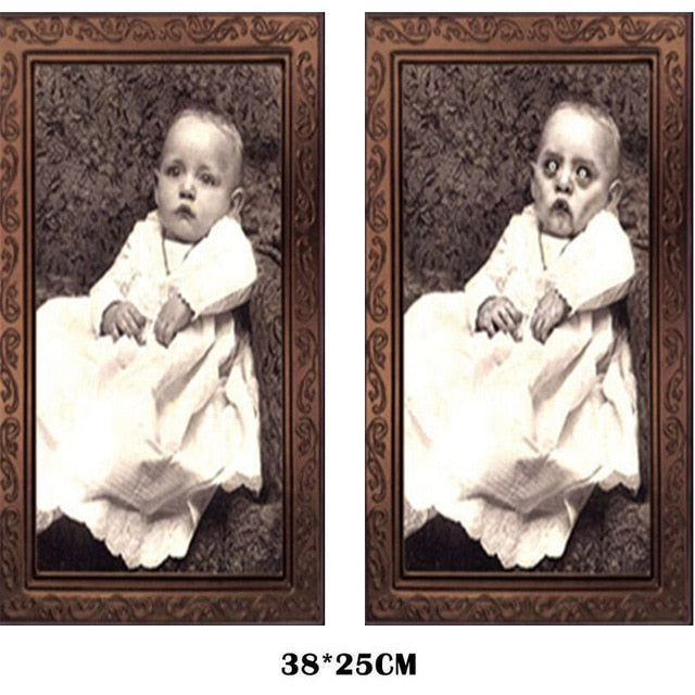 3D Horror Ghost Photo Frames